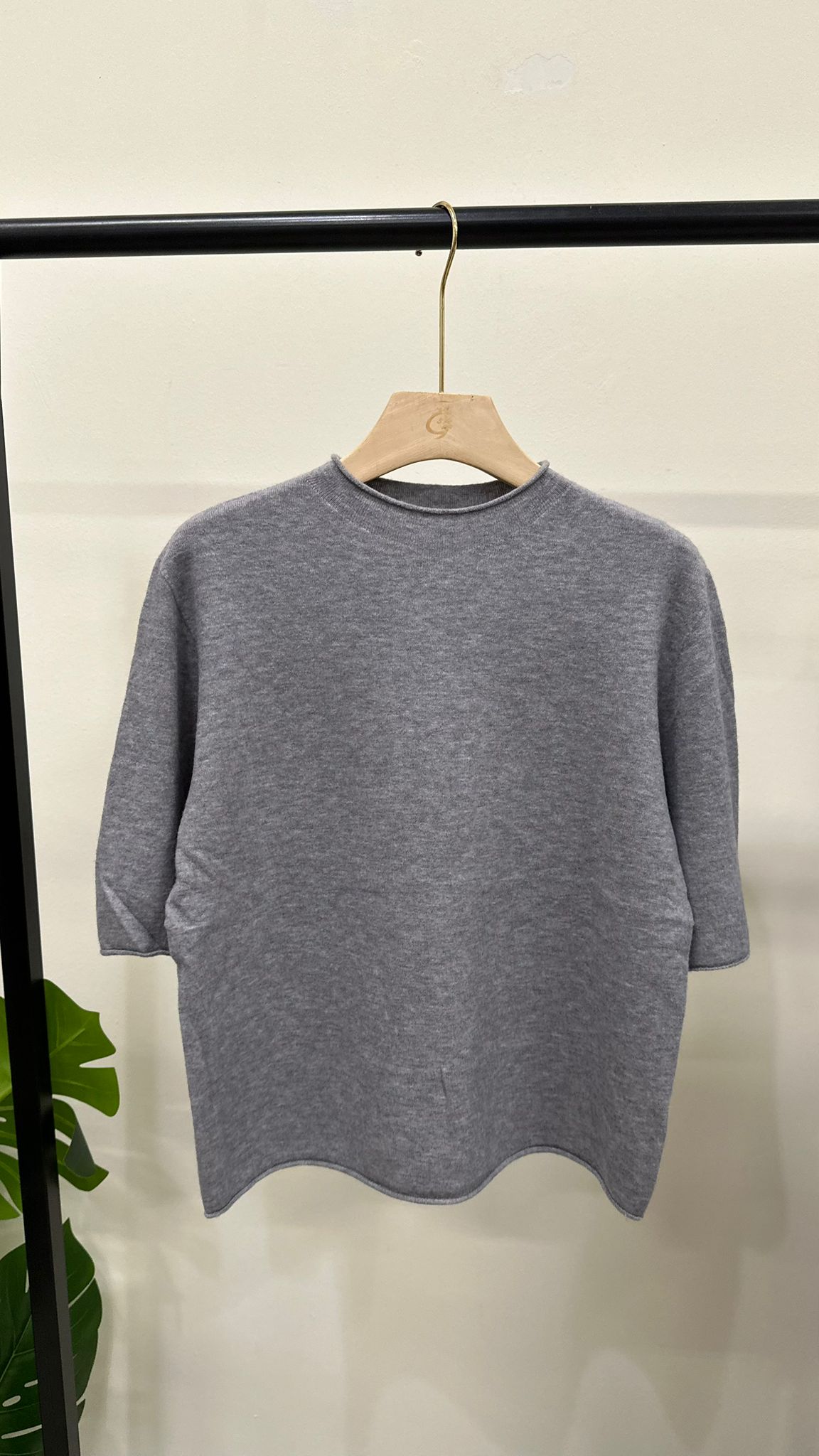 (D4645)Knitted Top