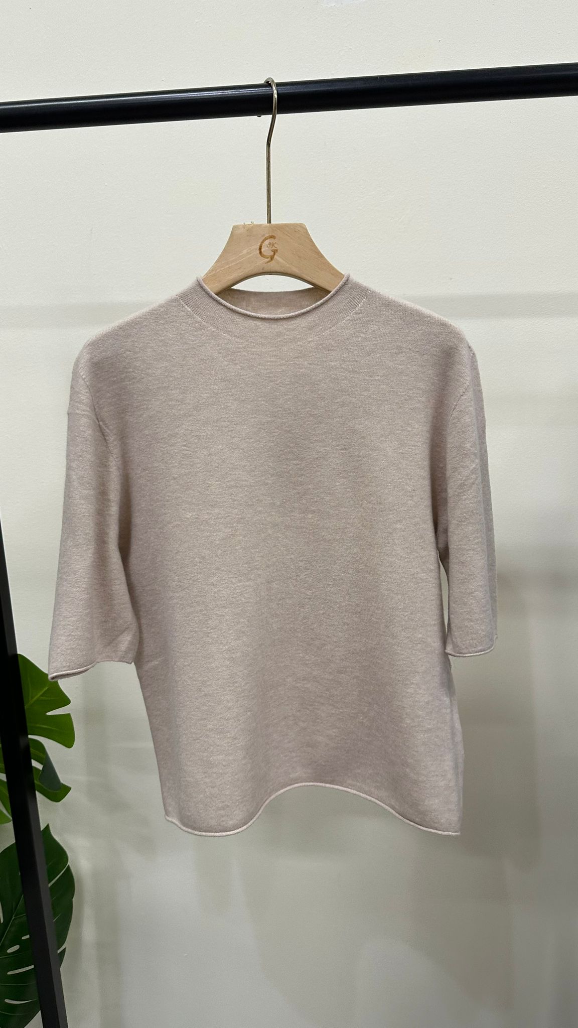 (D4645)Knitted Top