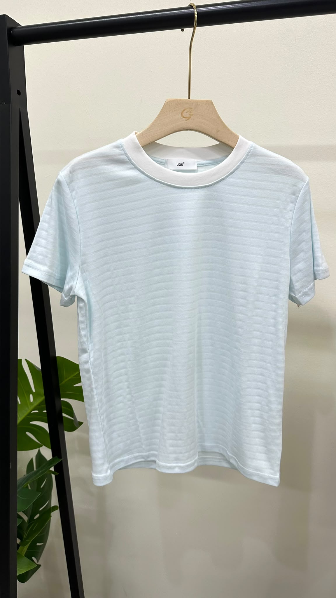 (D4666)Striped Top