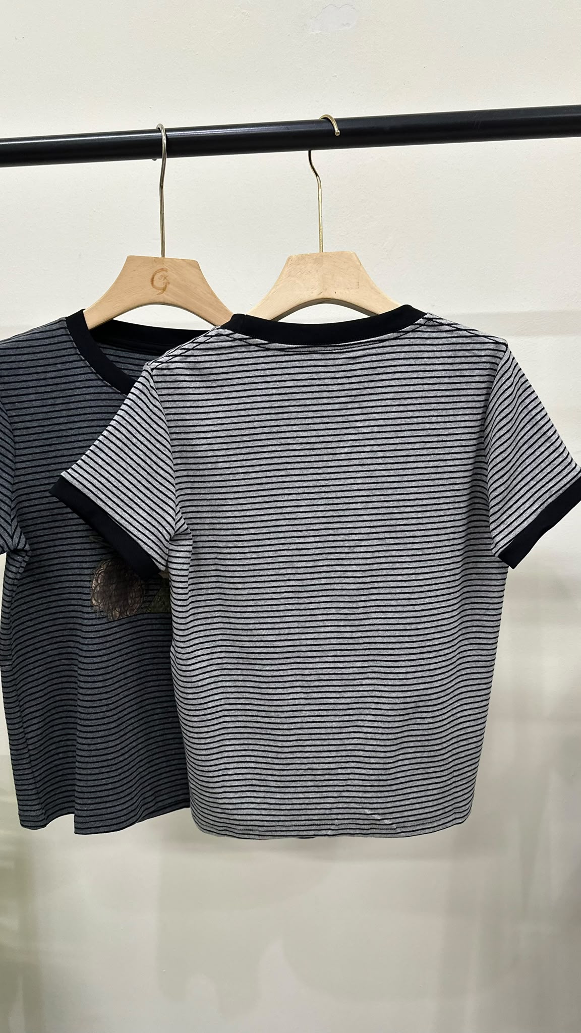 (D4740)Striped Top