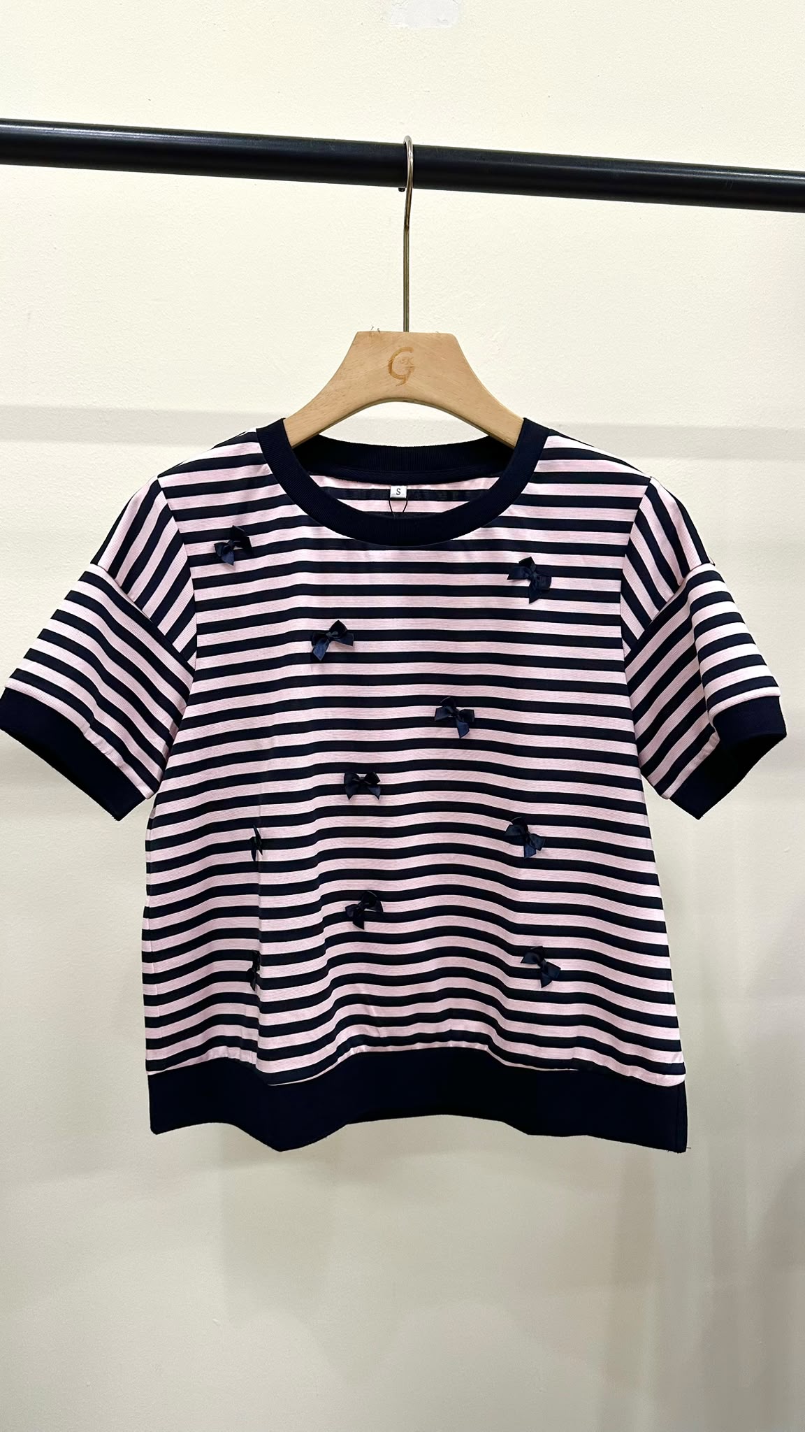 (D4757)Striped Top