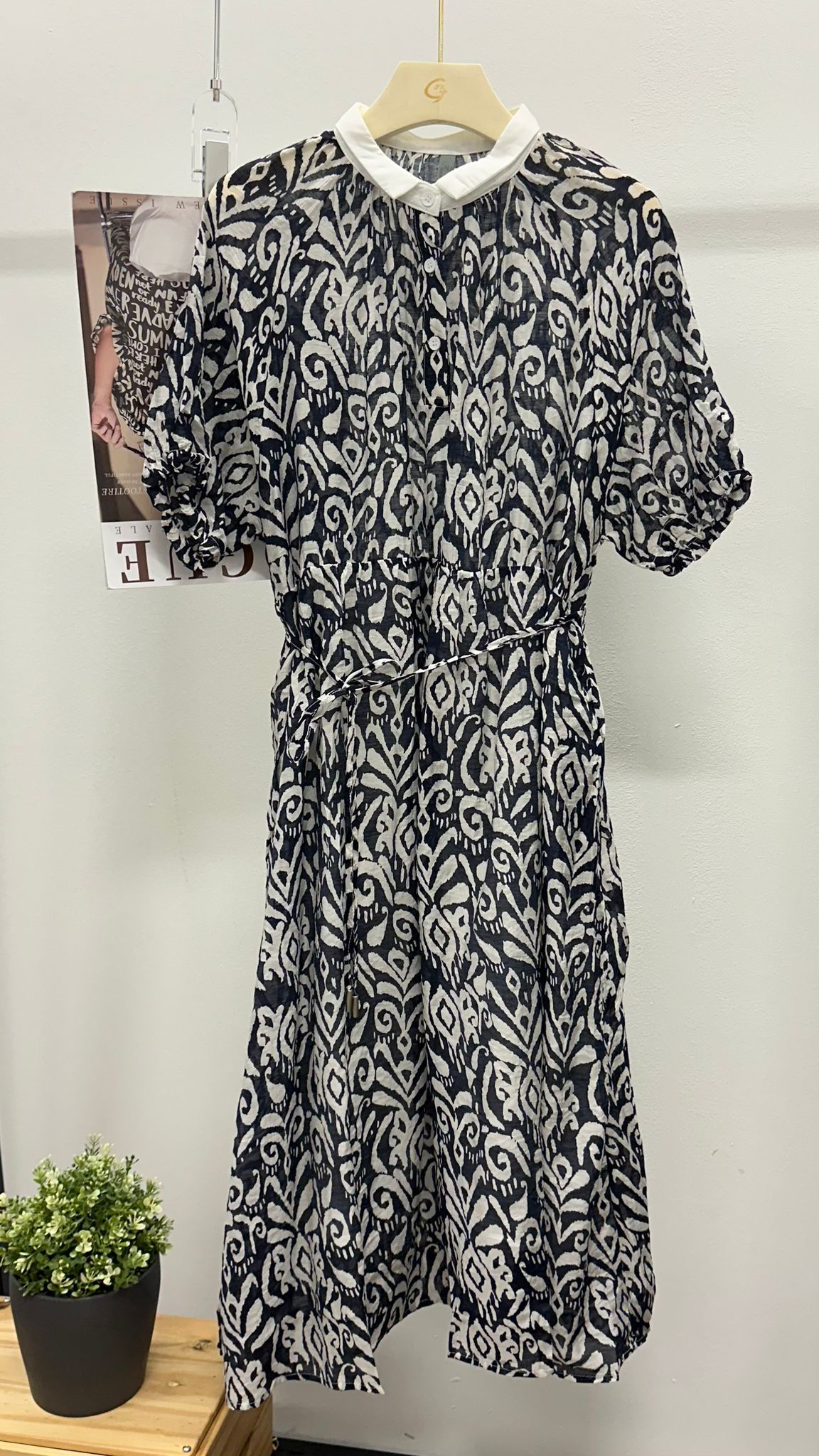 (D480)Pattern Dress