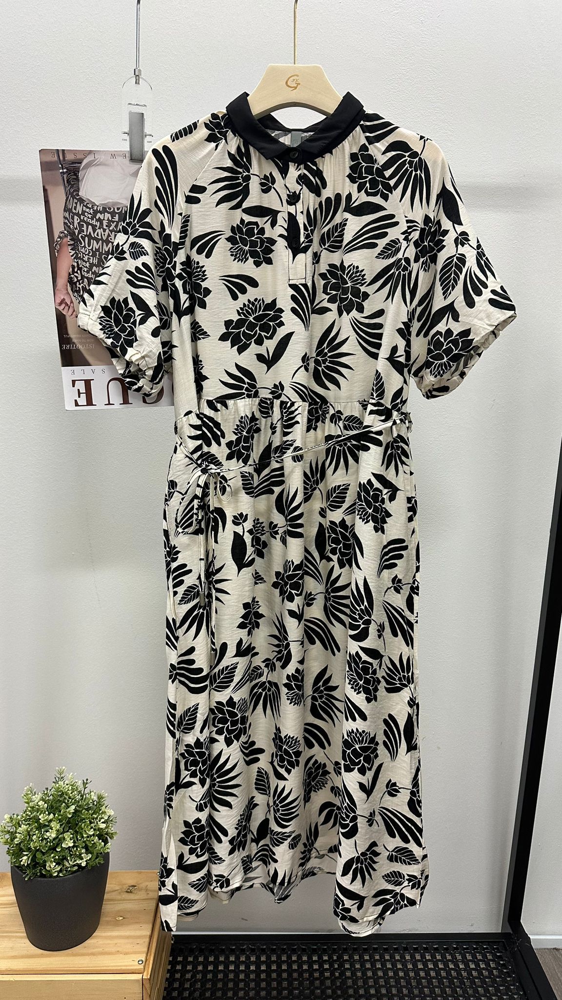 (D481)Flower Dress