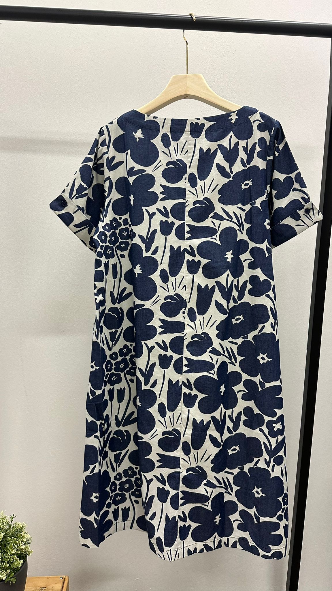 (D483)Flower Dress