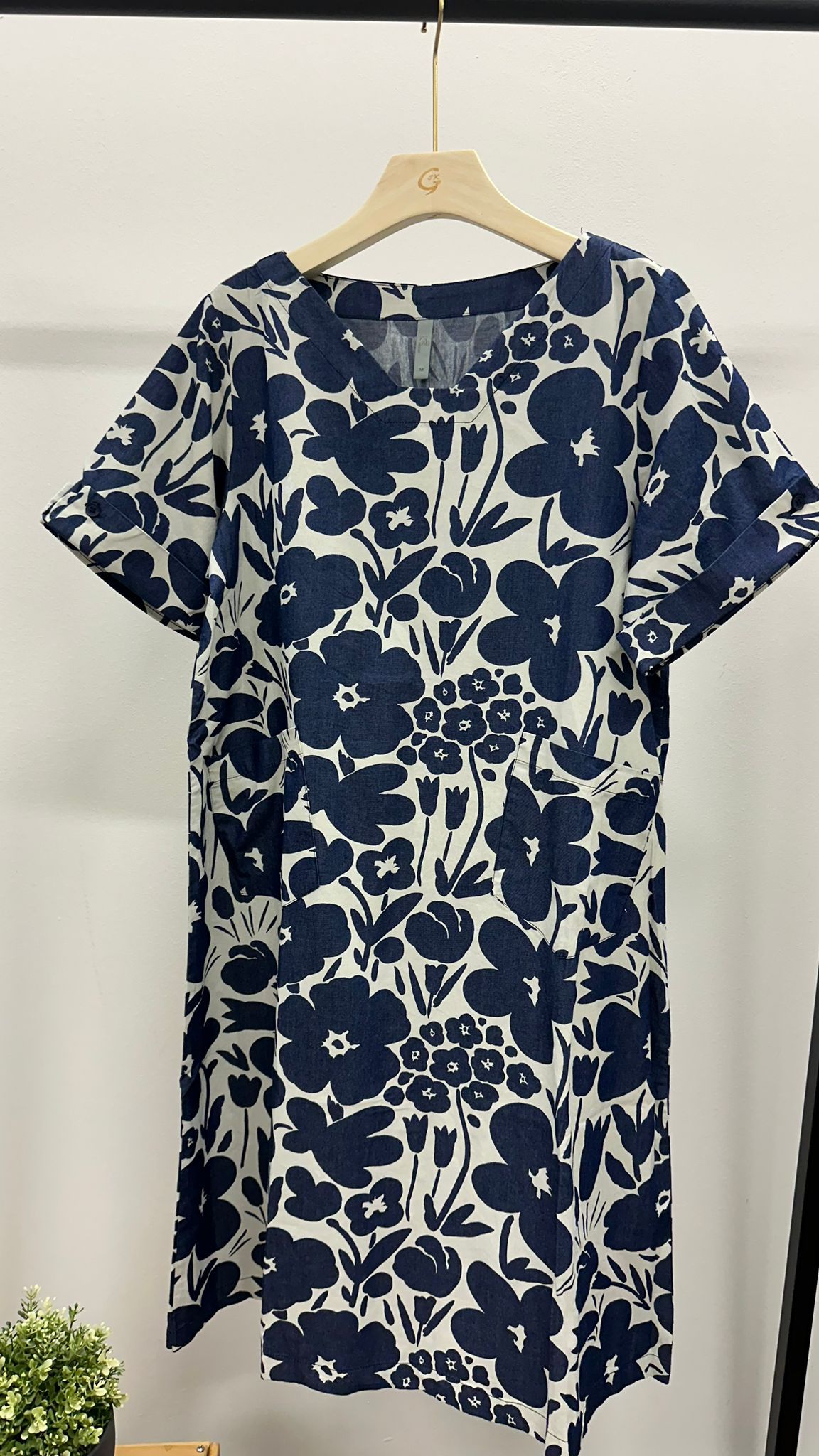 (D483)Flower Dress