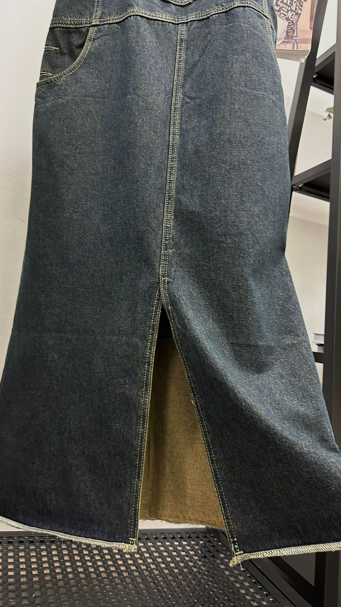 (D497)Denim Dress