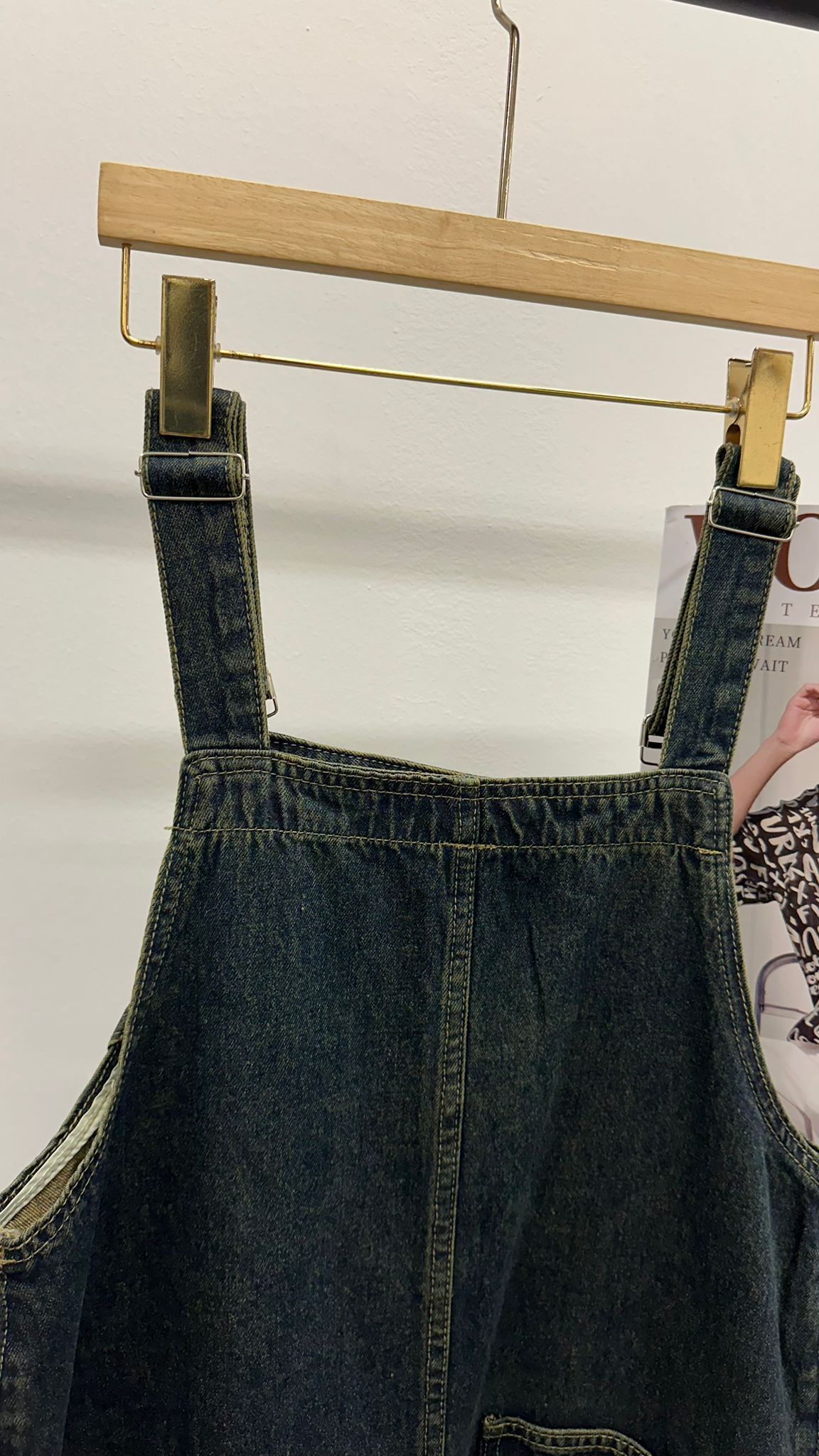 (D497)Denim Dress