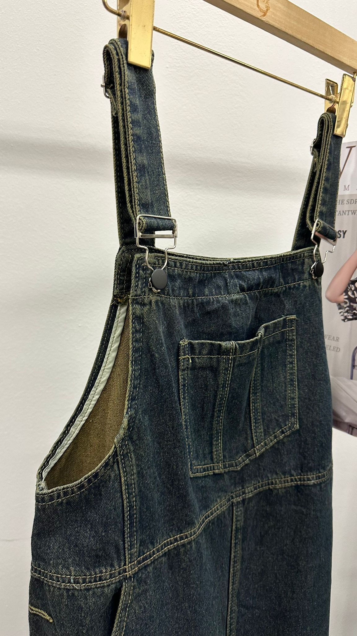 (D497)Denim Dress