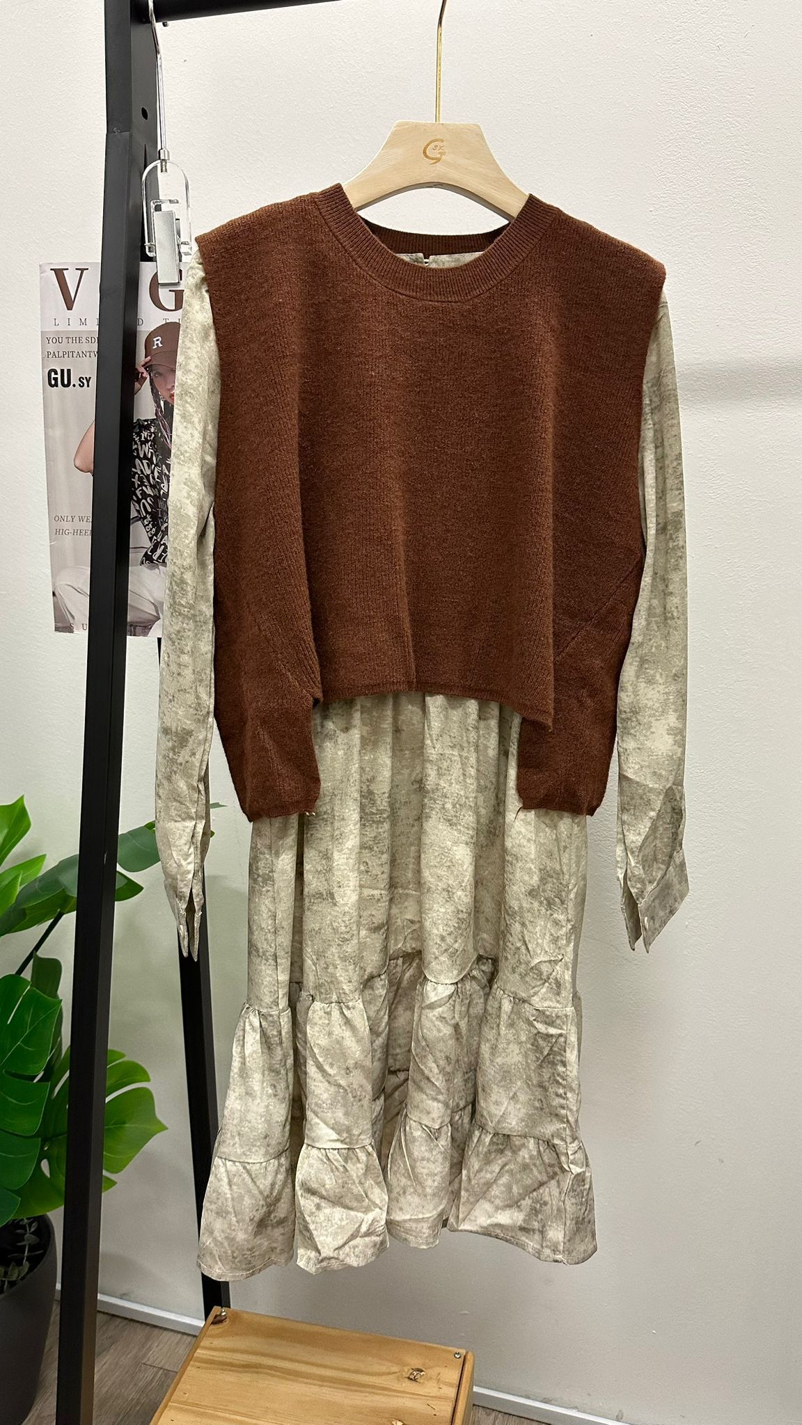 (D498)Dress
