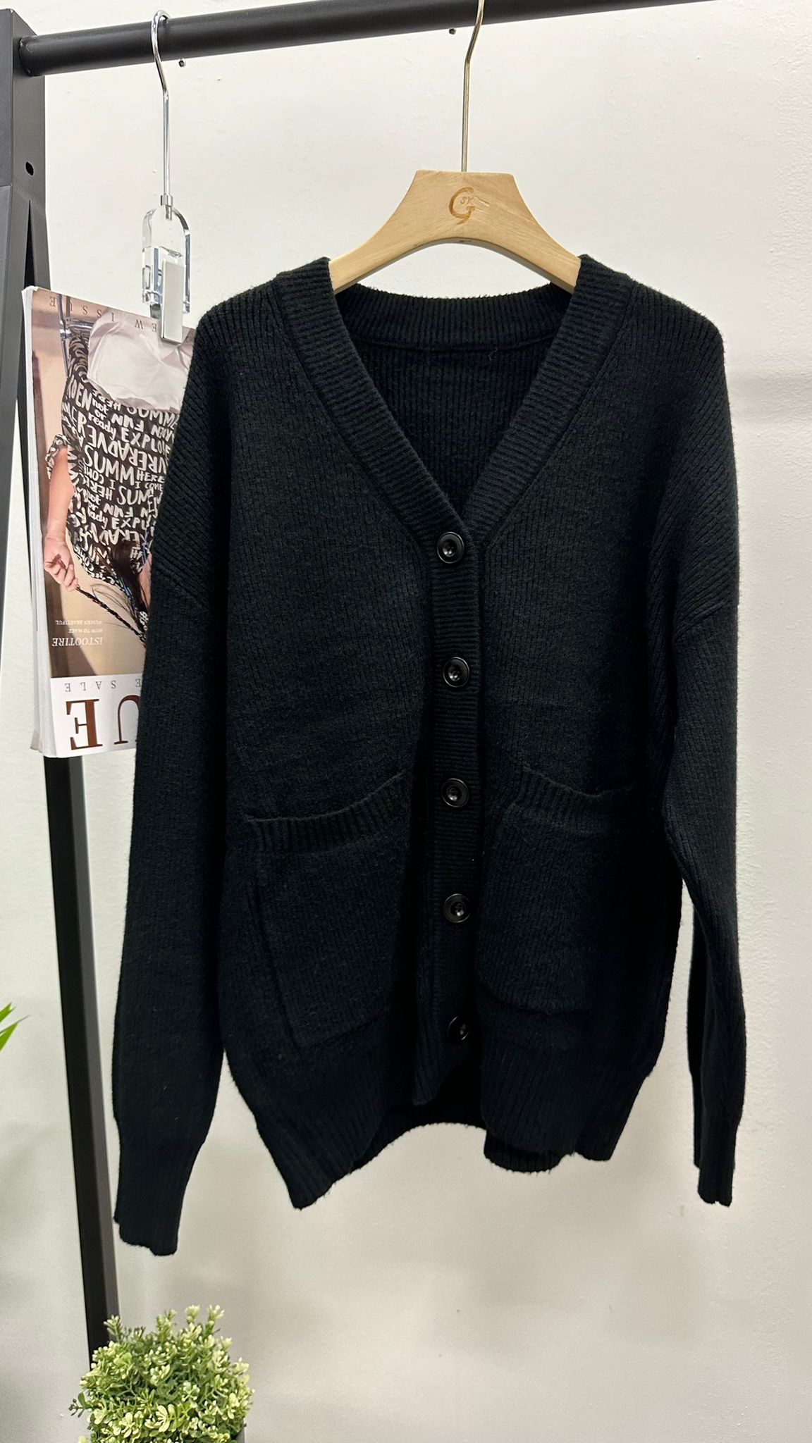 (D5)Knitted Cardigan