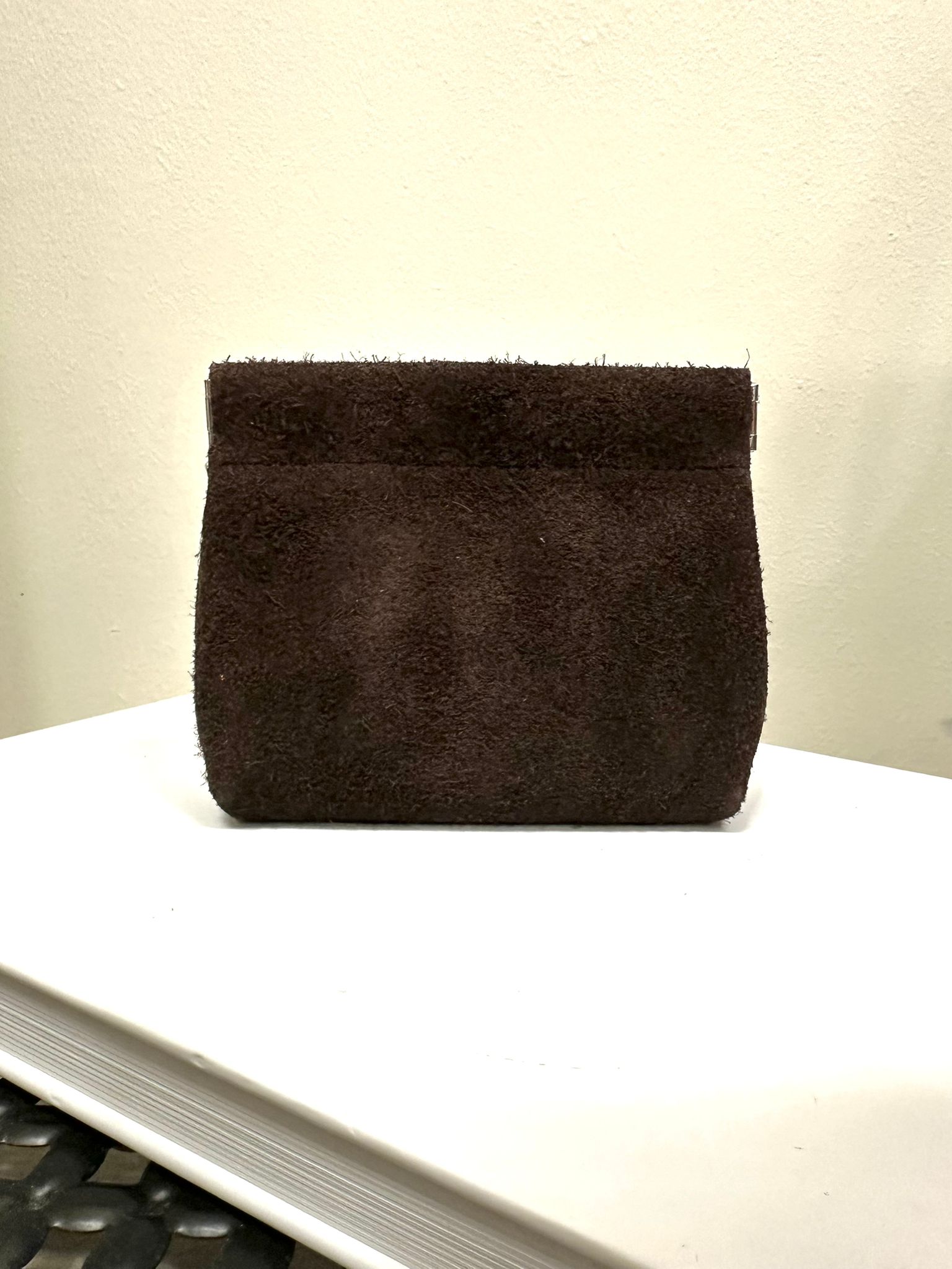 (D5)Velvet Leather Pouch