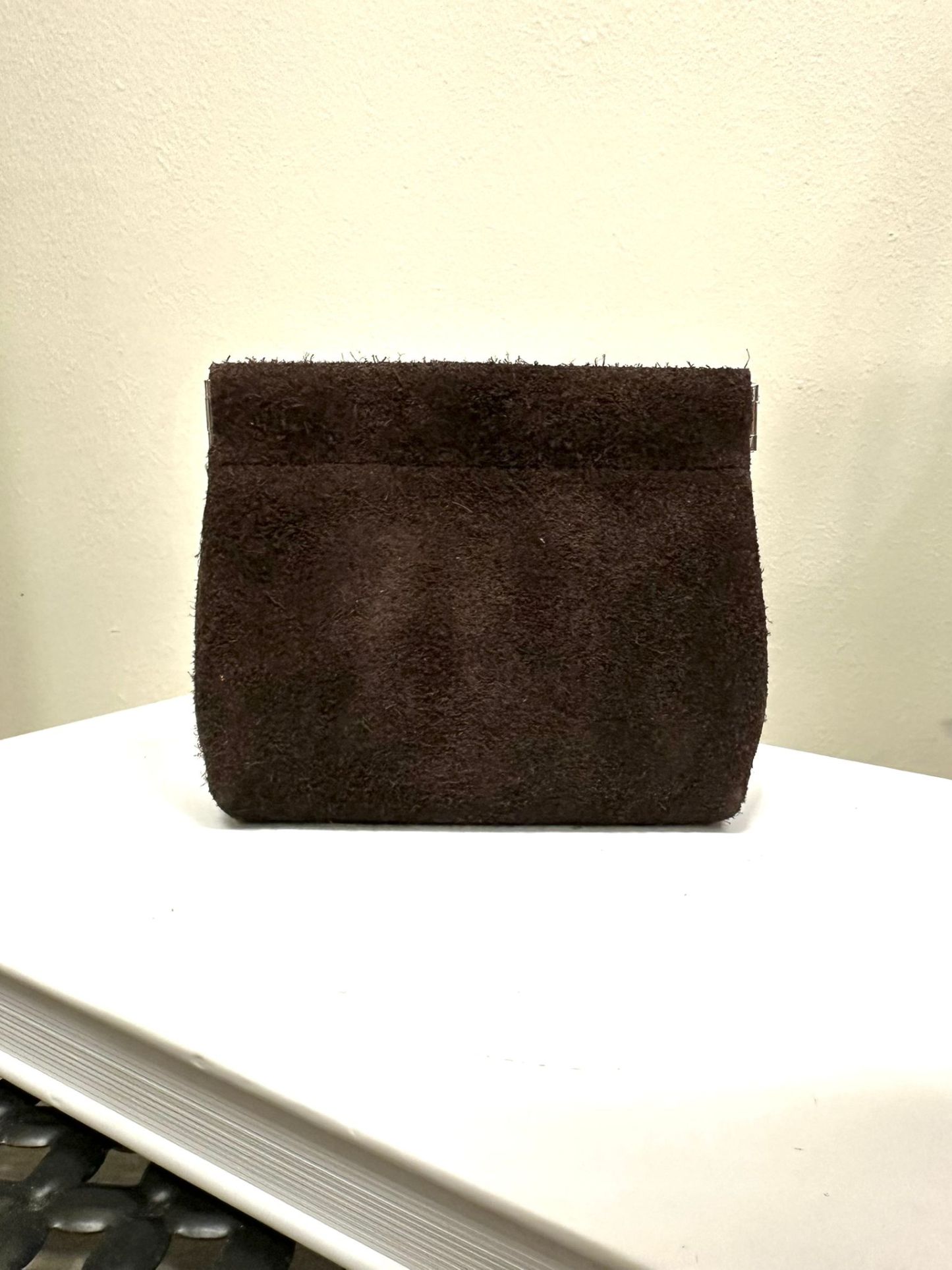 (D5)Velvet Leather Pouch