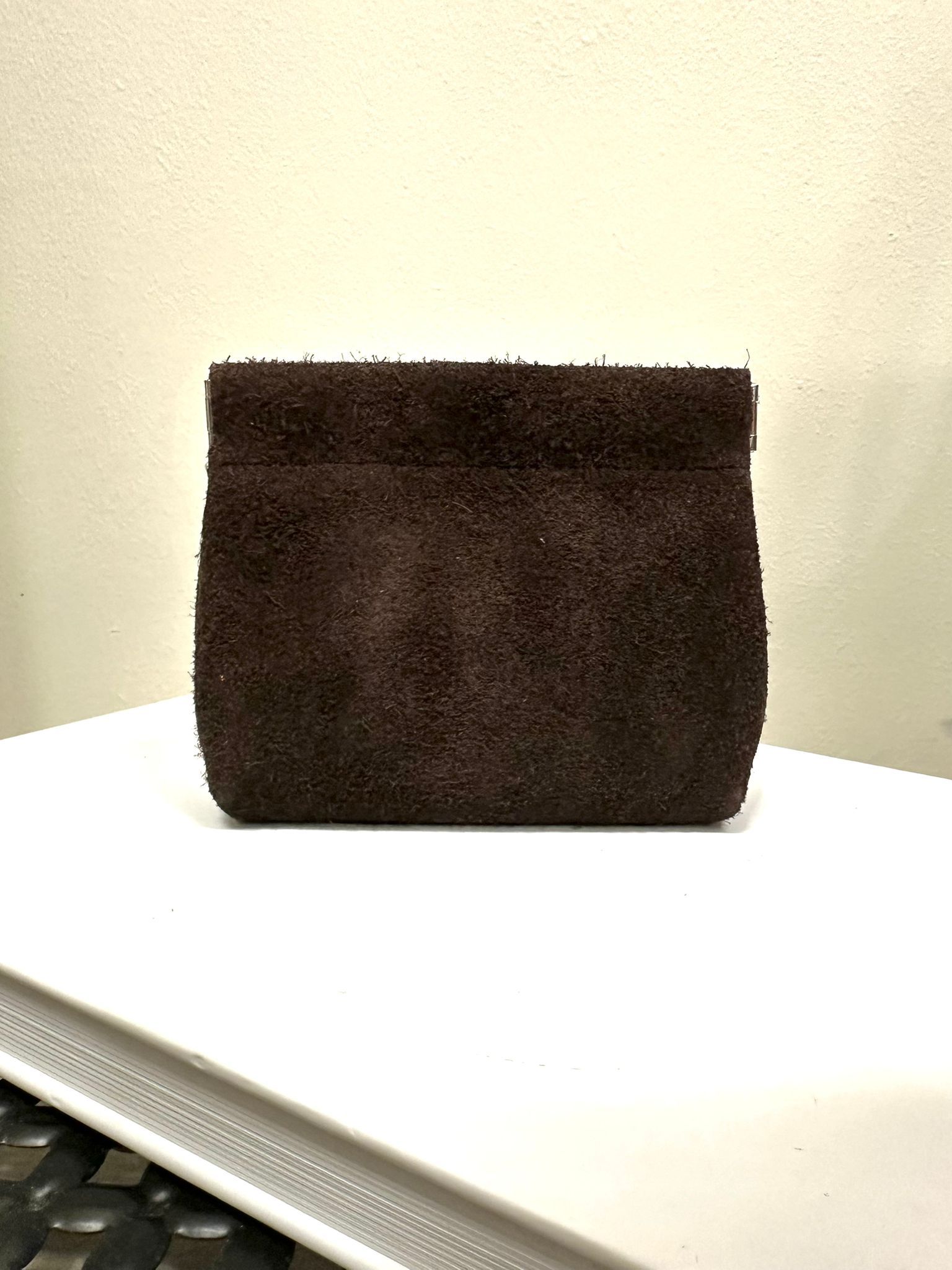 (D5)Velvet Leather Pouch