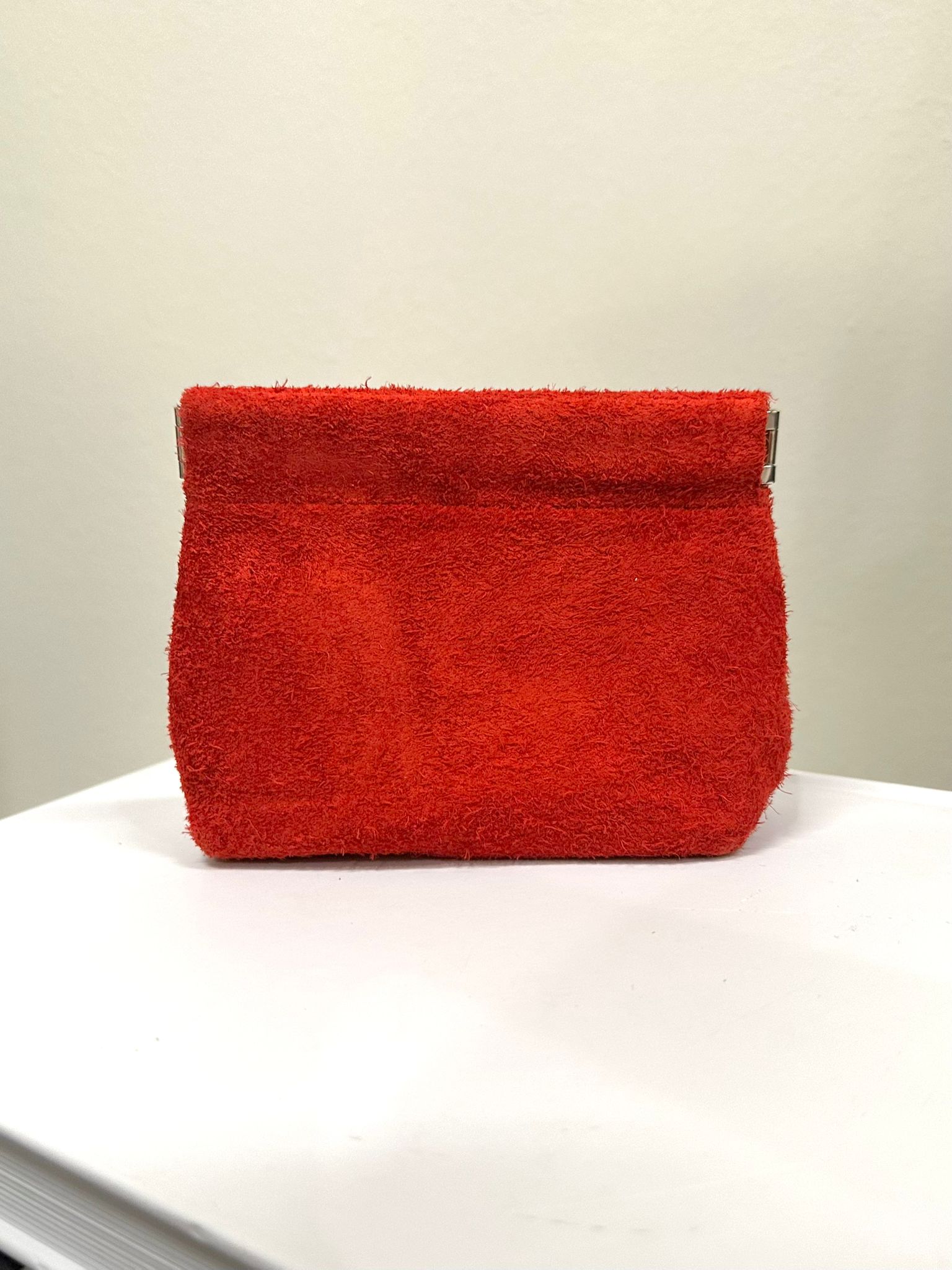 (D5)Velvet Leather Pouch