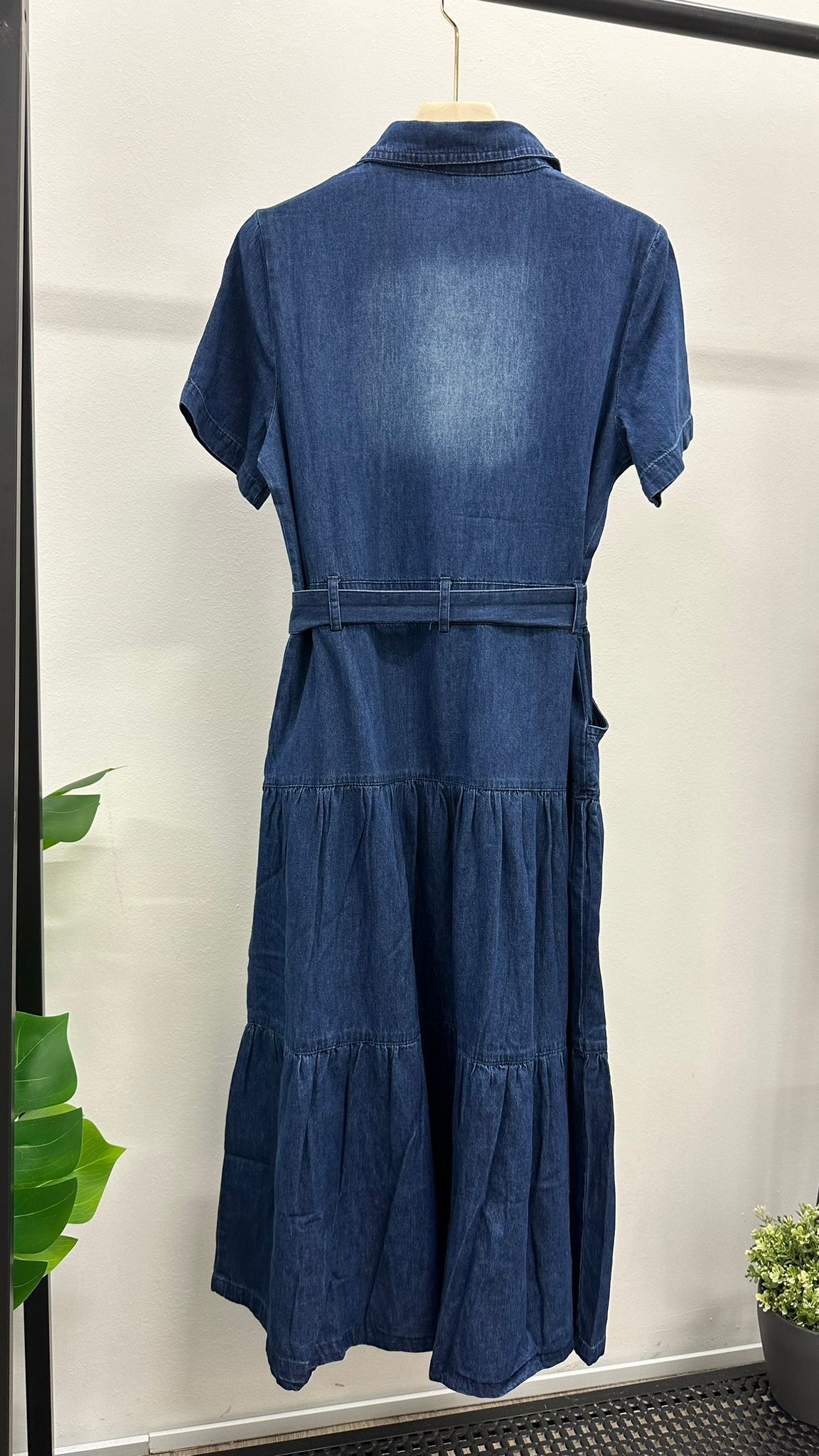 (D500)Denim Dress