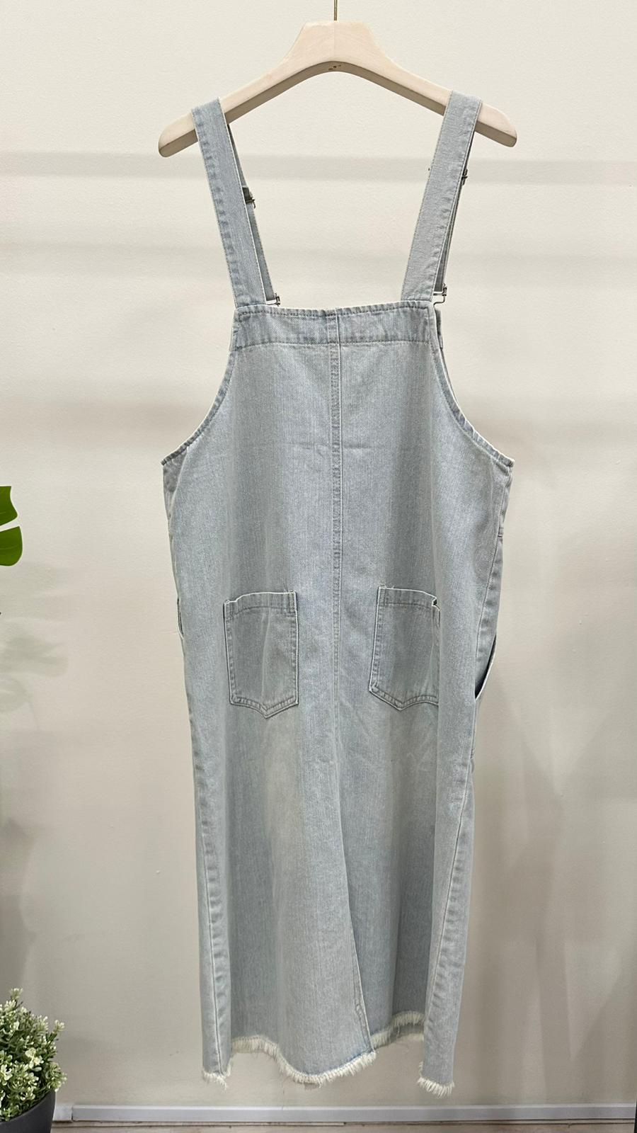 (D541)Denim Dress