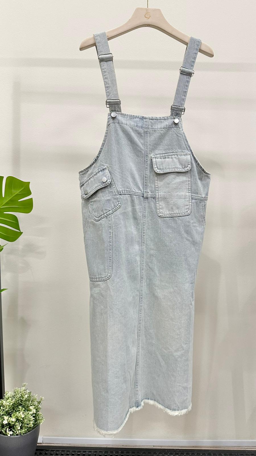 (D541)Denim Dress