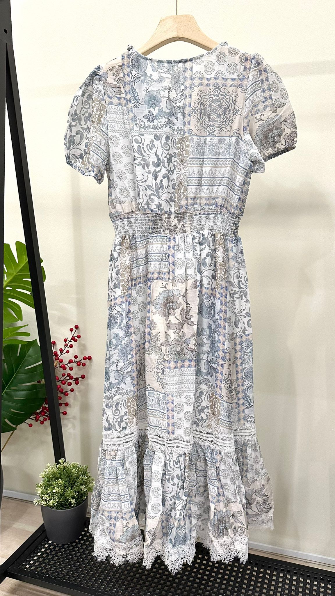 (D564)Pattern Dress