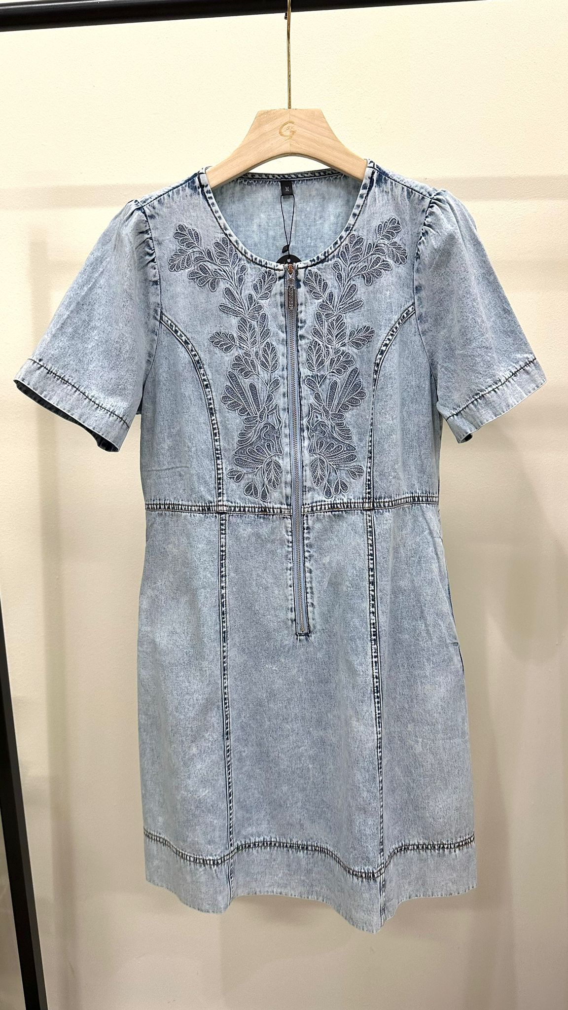 (D579)Denim Dress