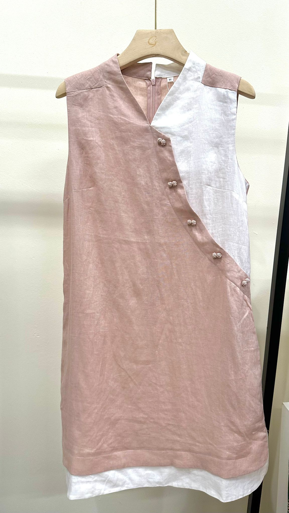 (D592)Linen Dress
