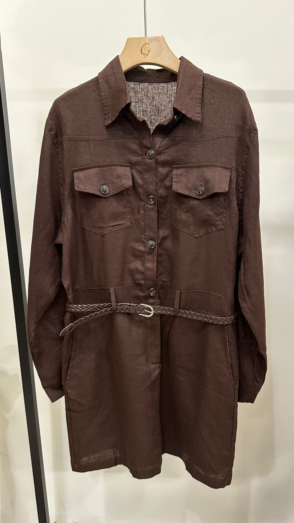(D603)Linen Dress