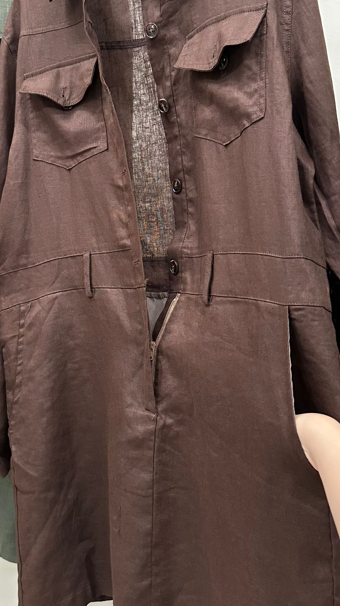 (D603)Linen Dress