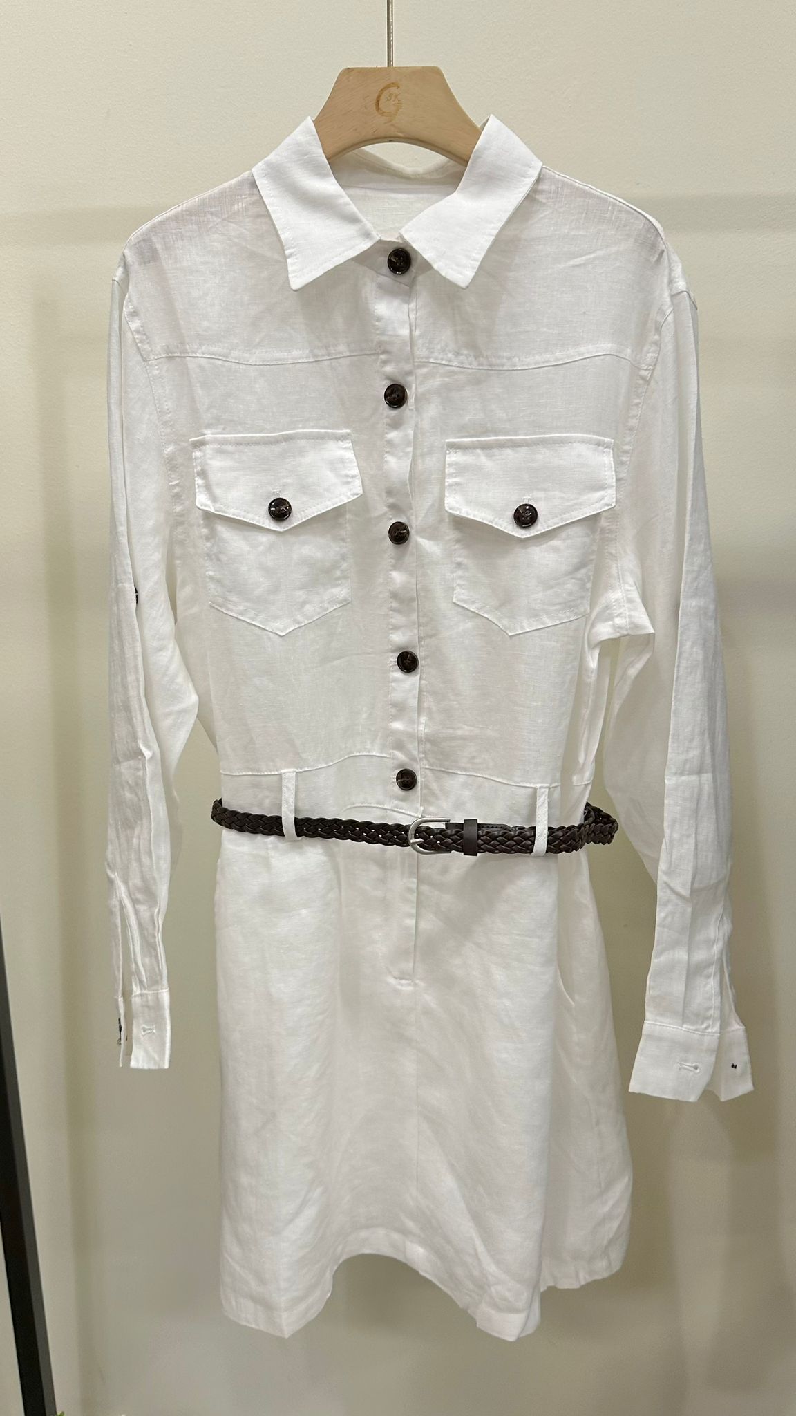 (D603)Linen Dress