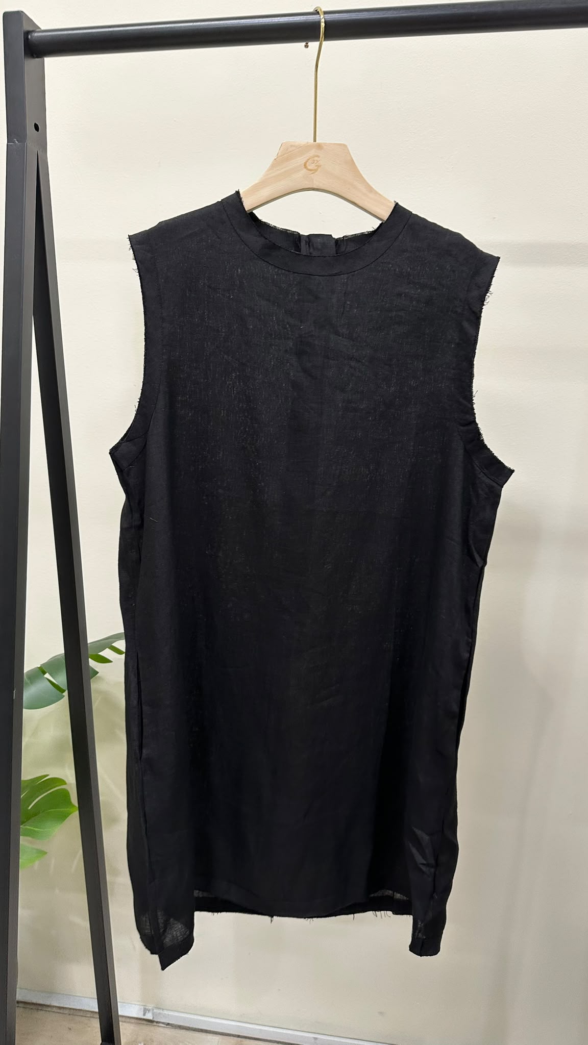 (D613)Linen Dress