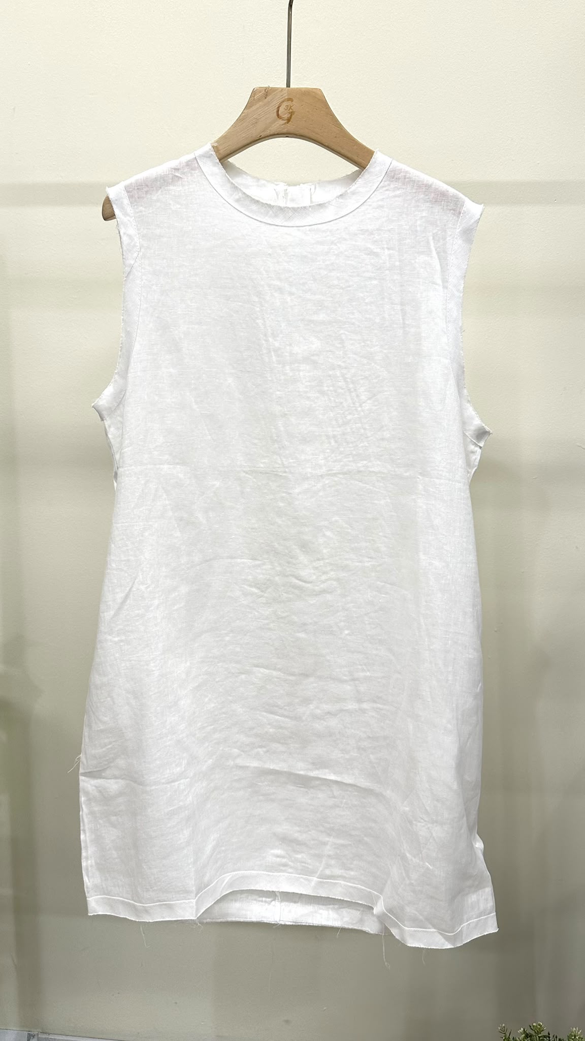 (D613)Linen Dress