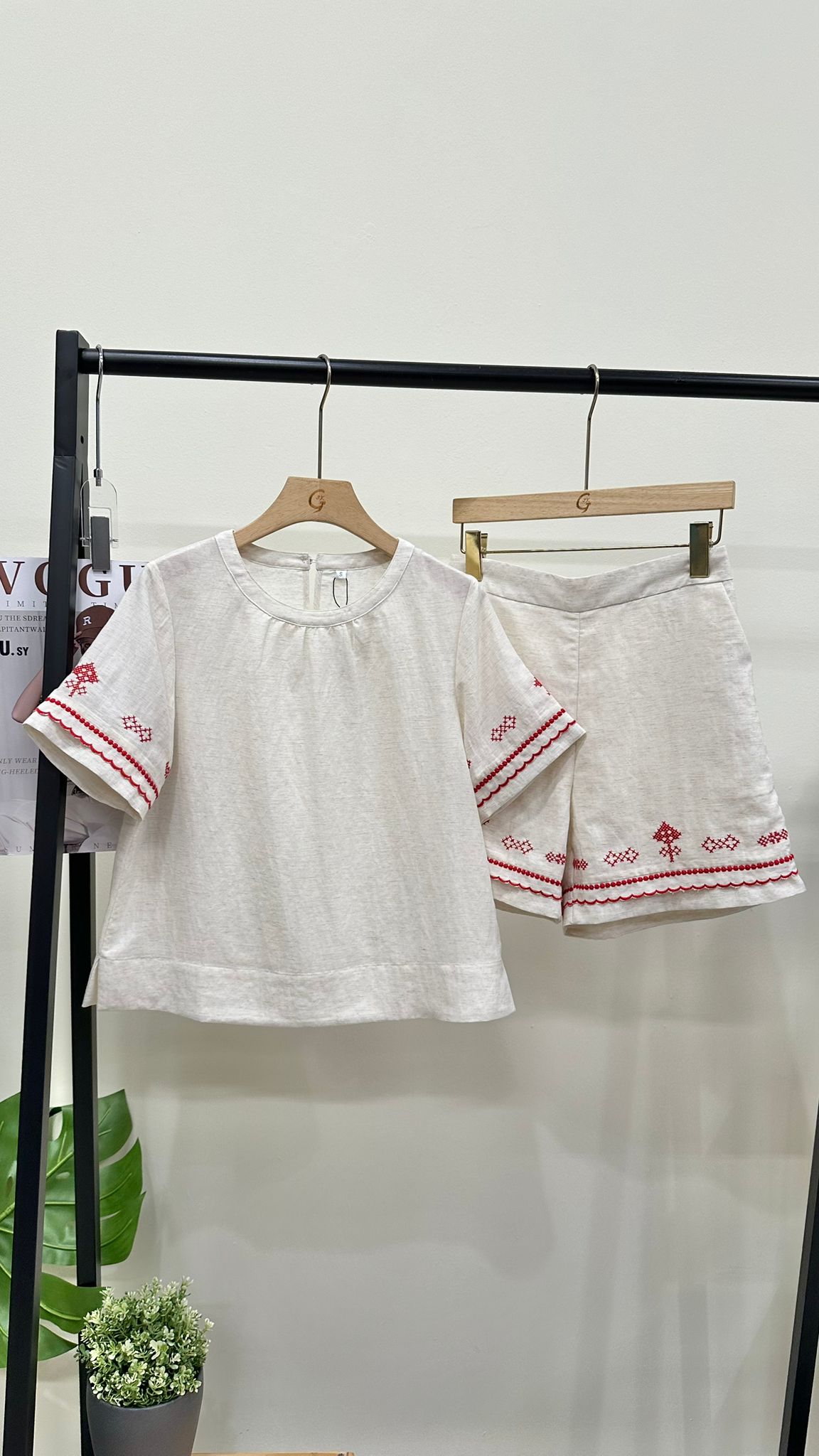 (D78)Linen Set