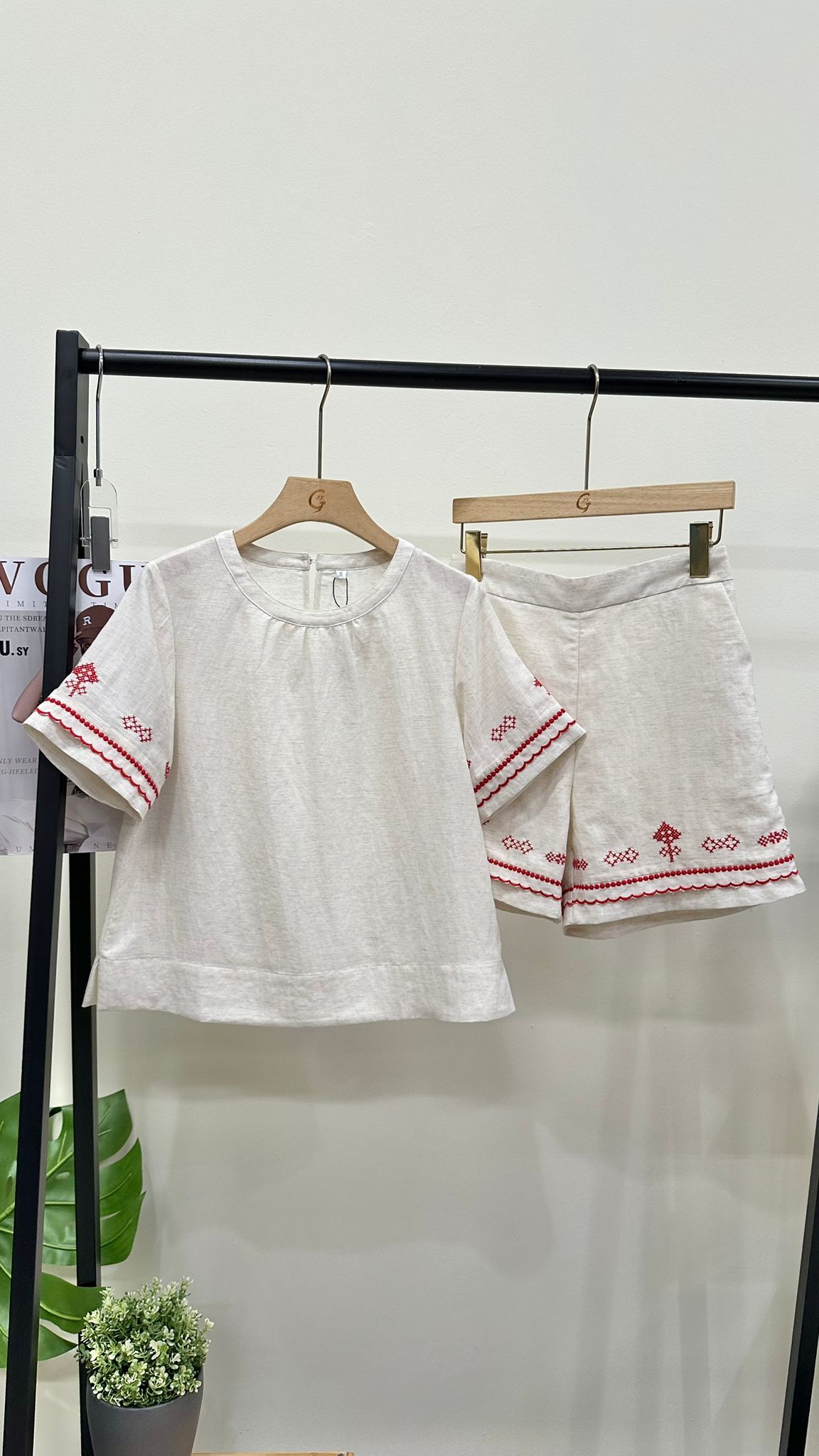 (D78)Linen Set
