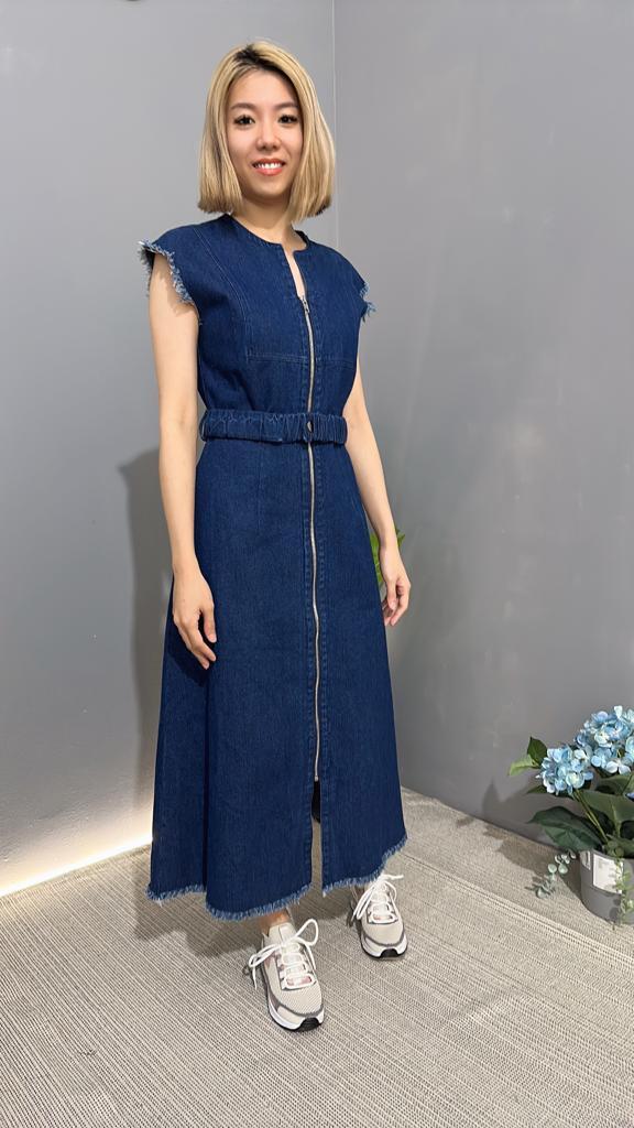 Dark Blue Dress(Design355)