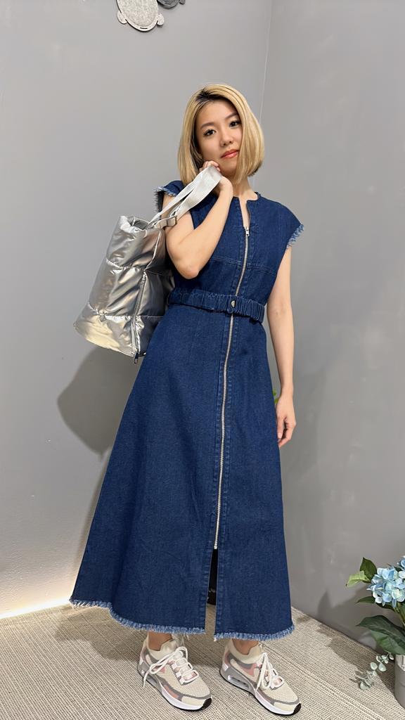 Dark Blue Dress(Design355)