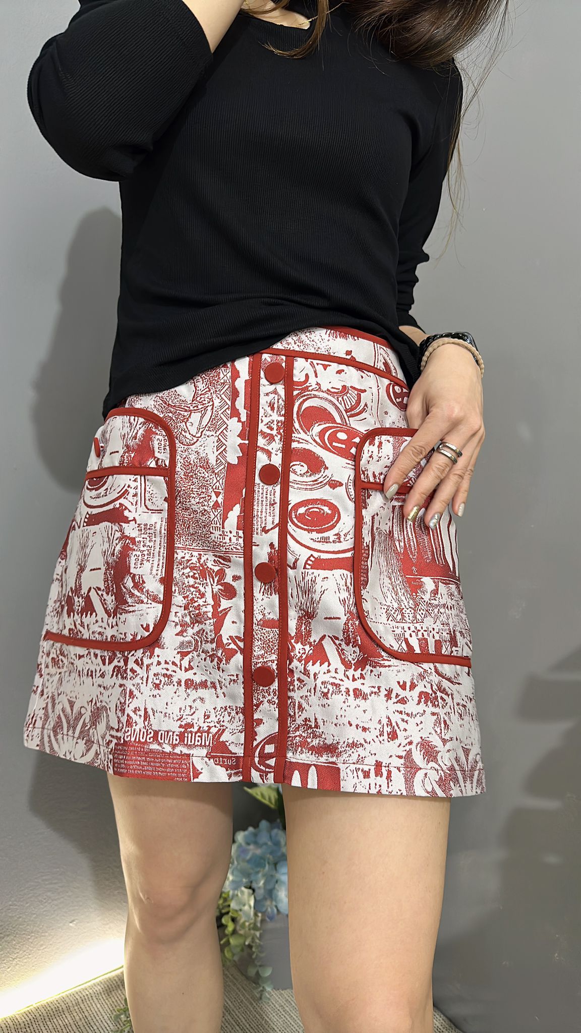 (D1495)Skirt