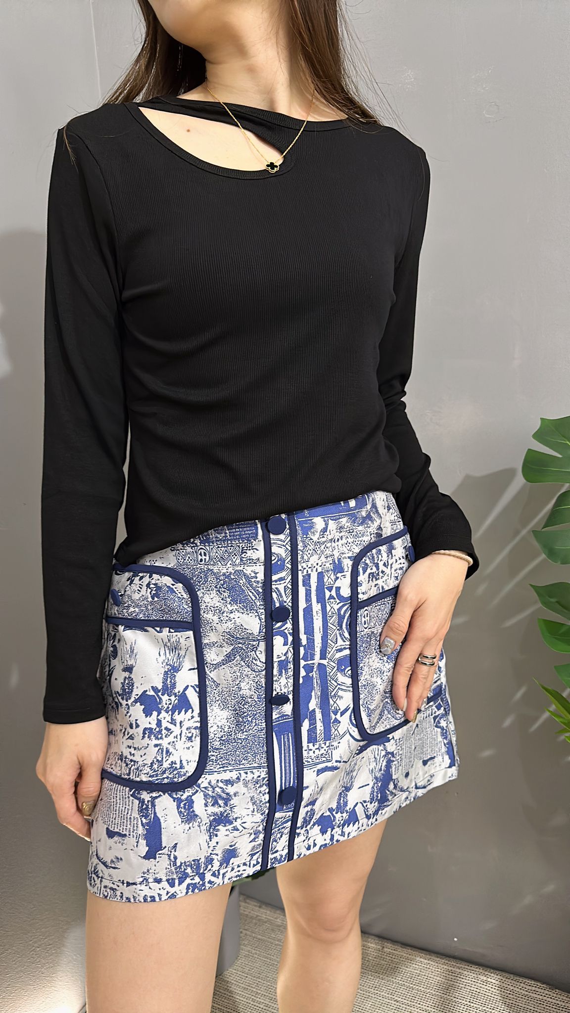 (D1495)Skirt