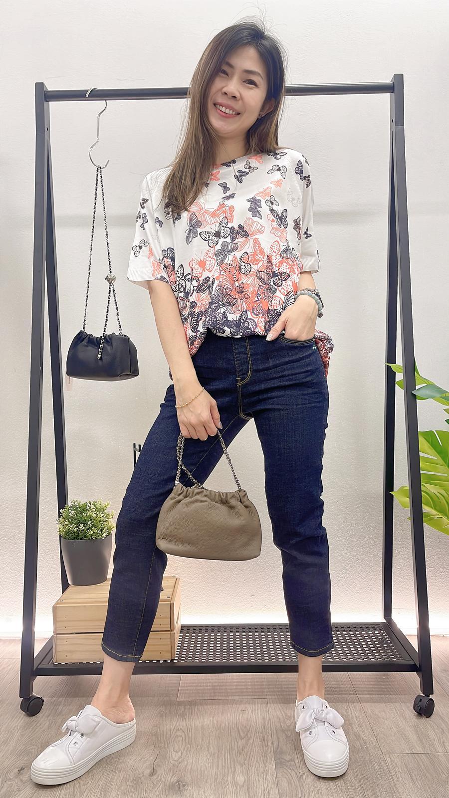 (D3347)Butterfly Top