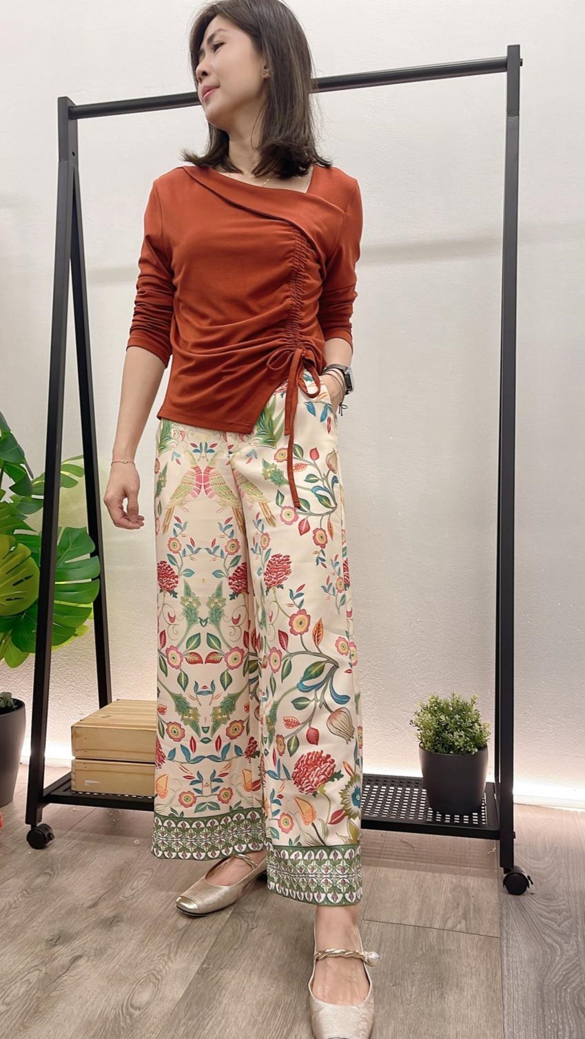 (D1872)Pattern Pants
