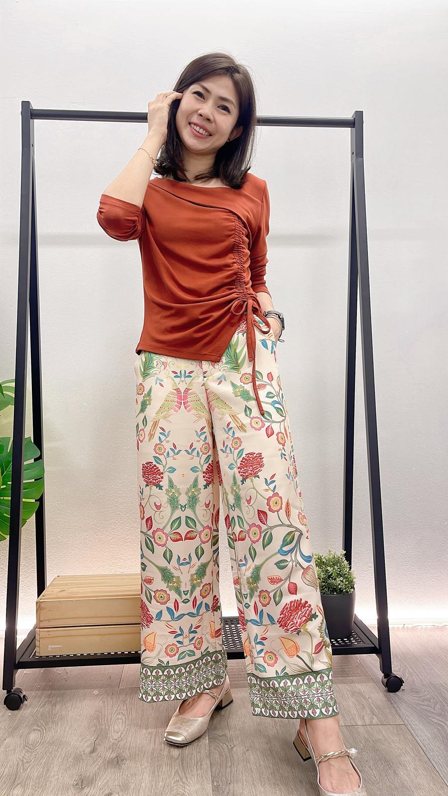 (D1872)Pattern Pants