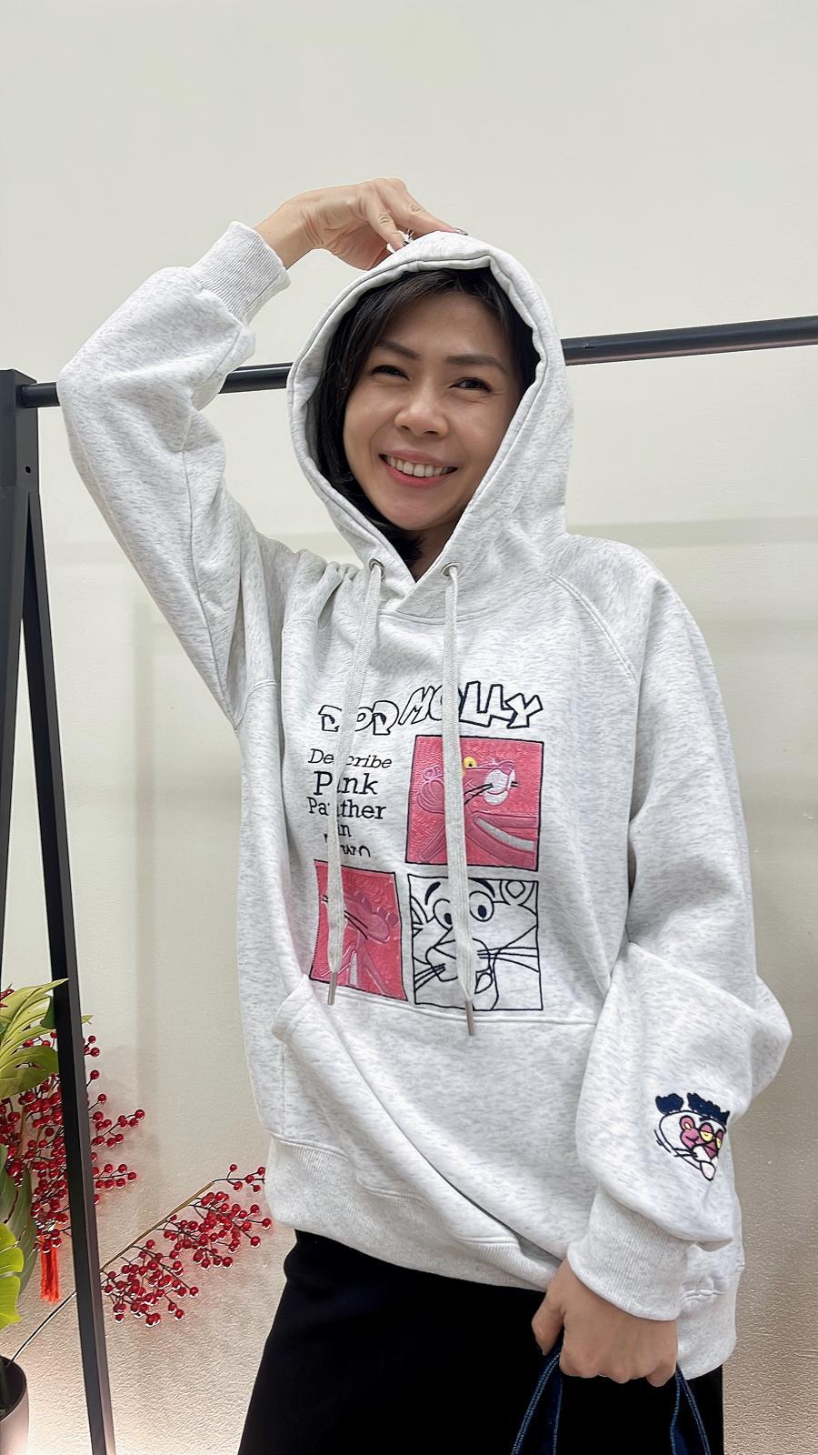 (D3711)Hoodie Top