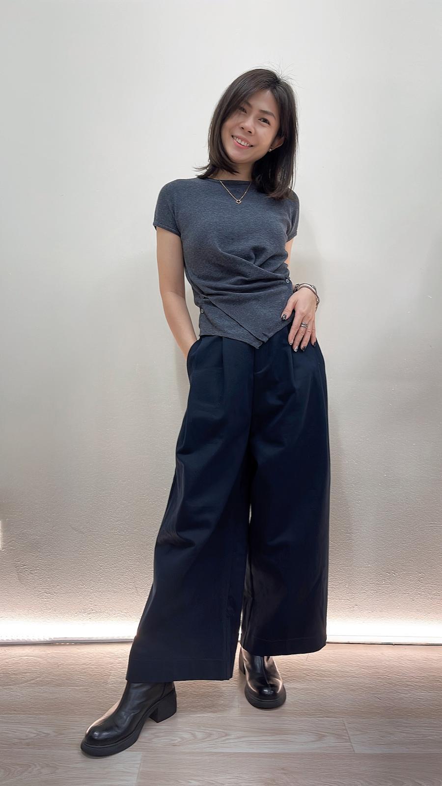 (D3727)Knitted Top
