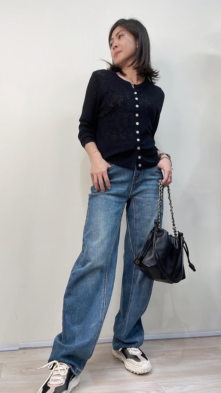 (D1930)Demin Pants
