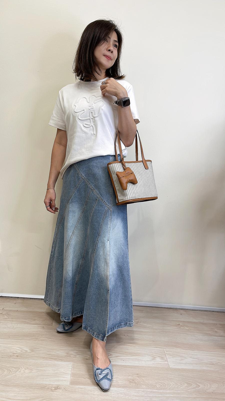 (D2000)Denim Skirt