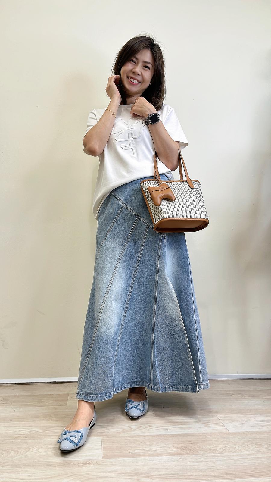 (D2000)Denim Skirt