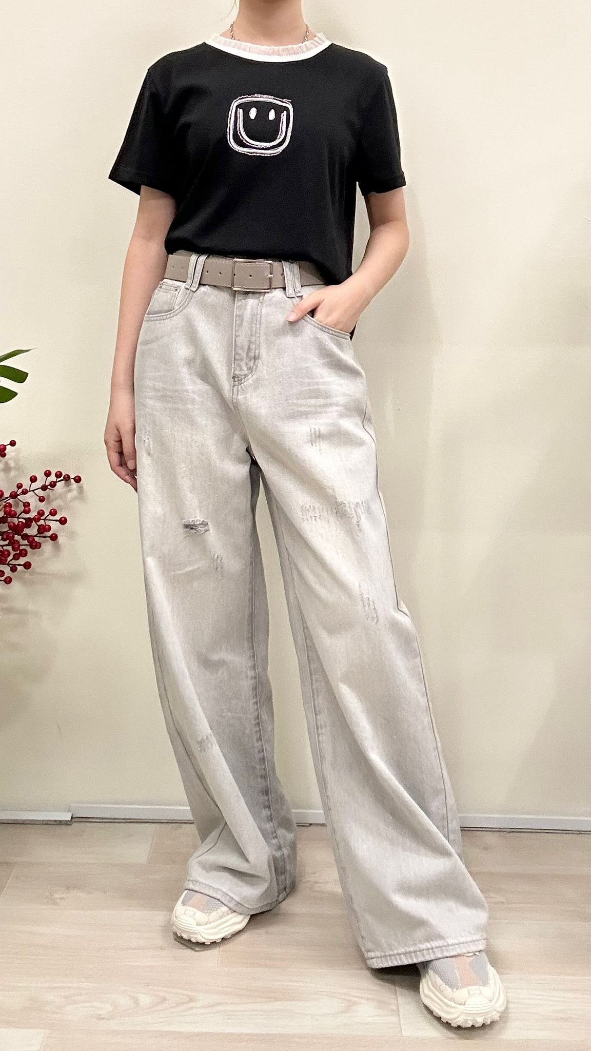 (D2046)Pants