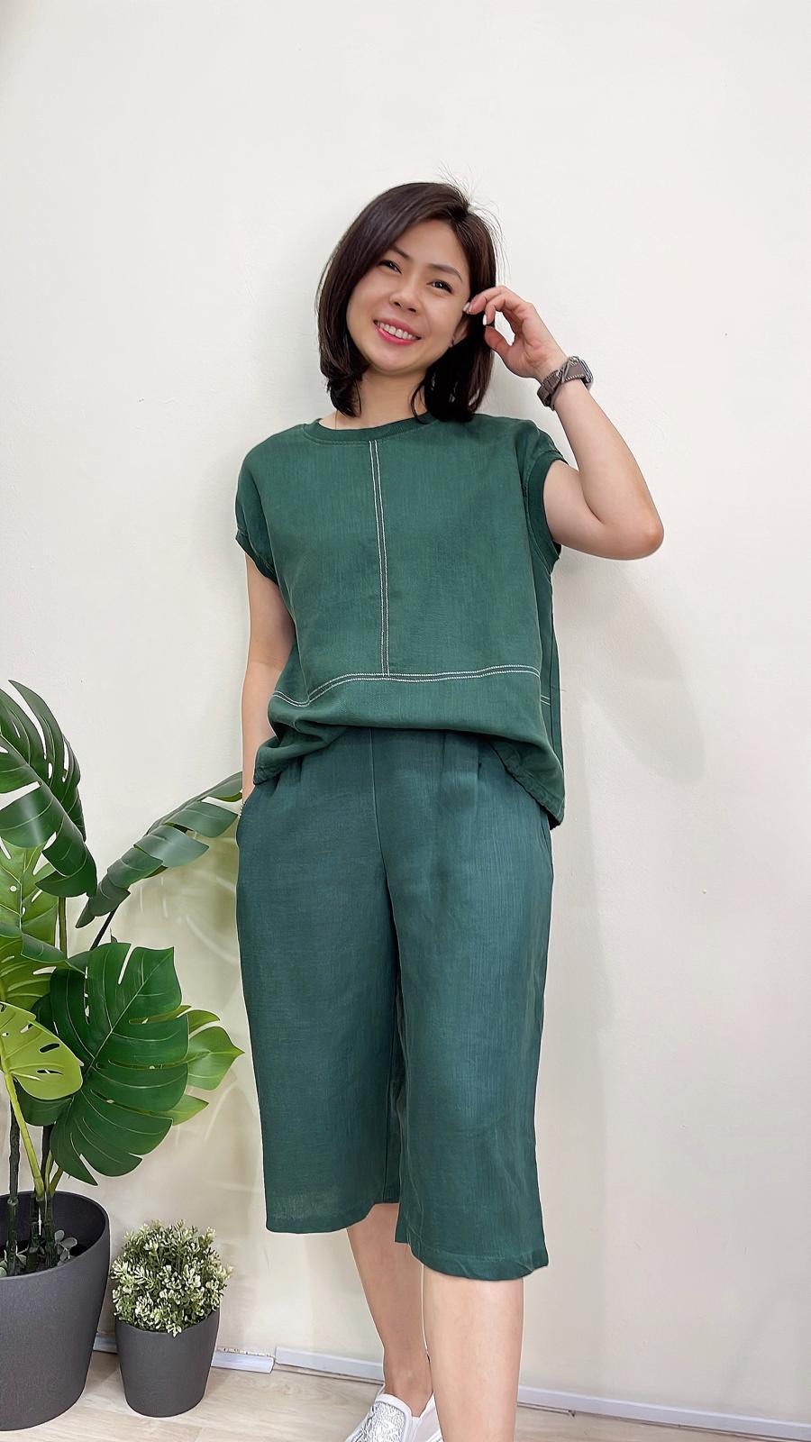(D2053)Linen Pants
