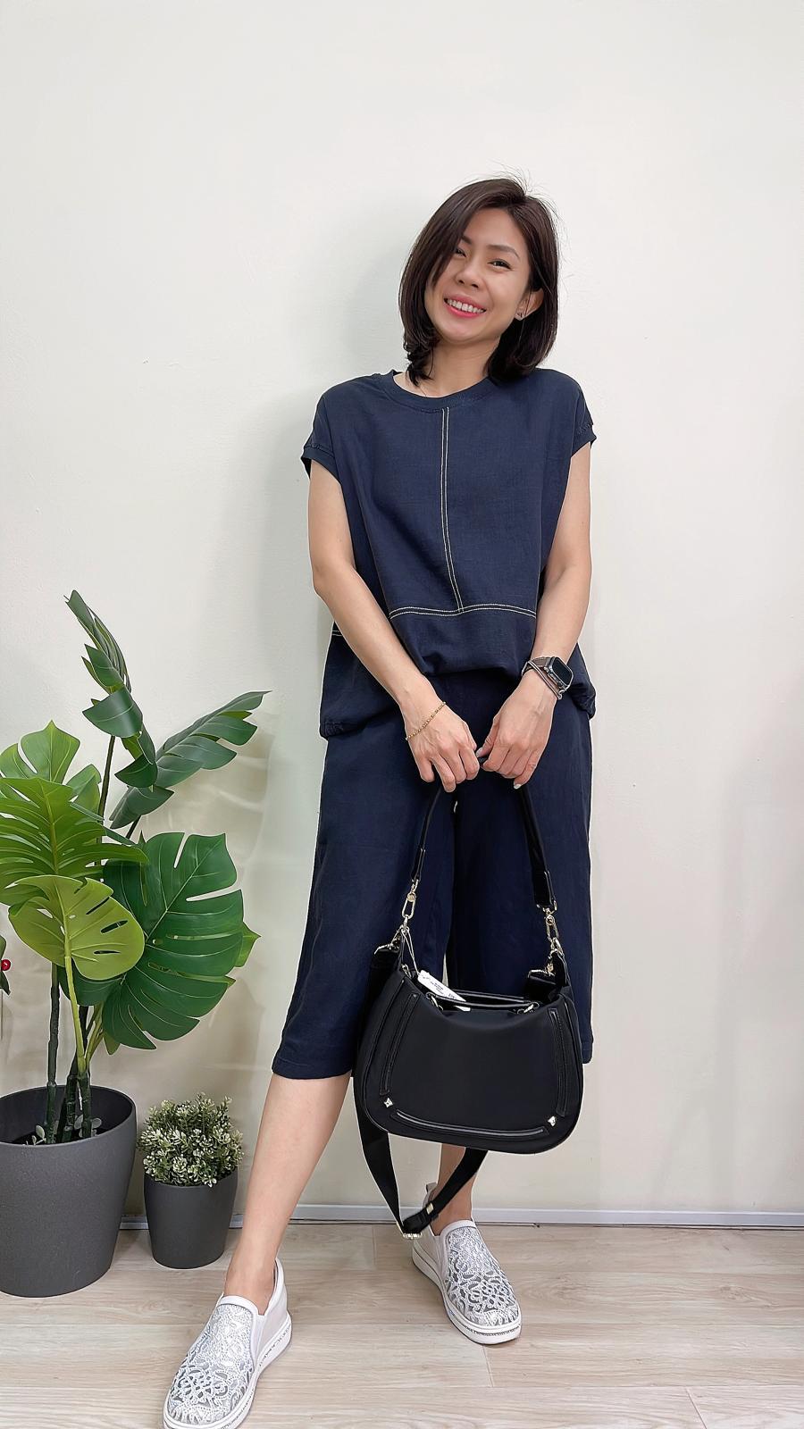 (D2053)Linen Pants