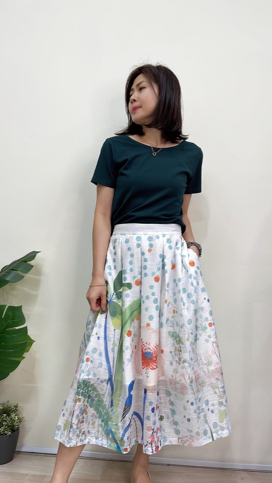 (D1848)Skirt