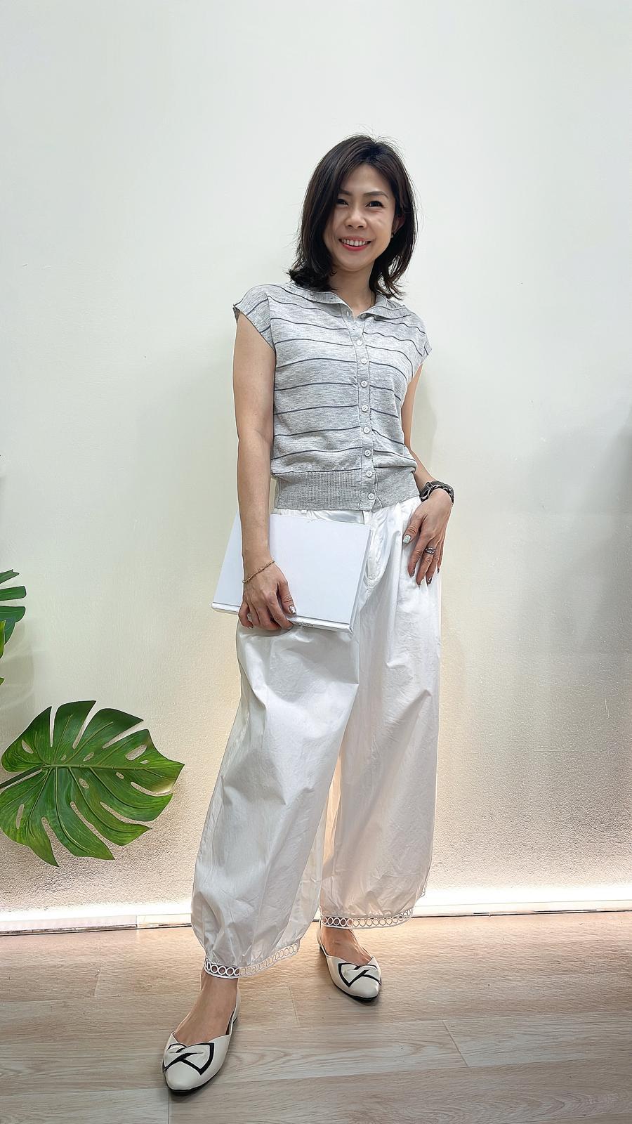 (D3900)Knitted Top