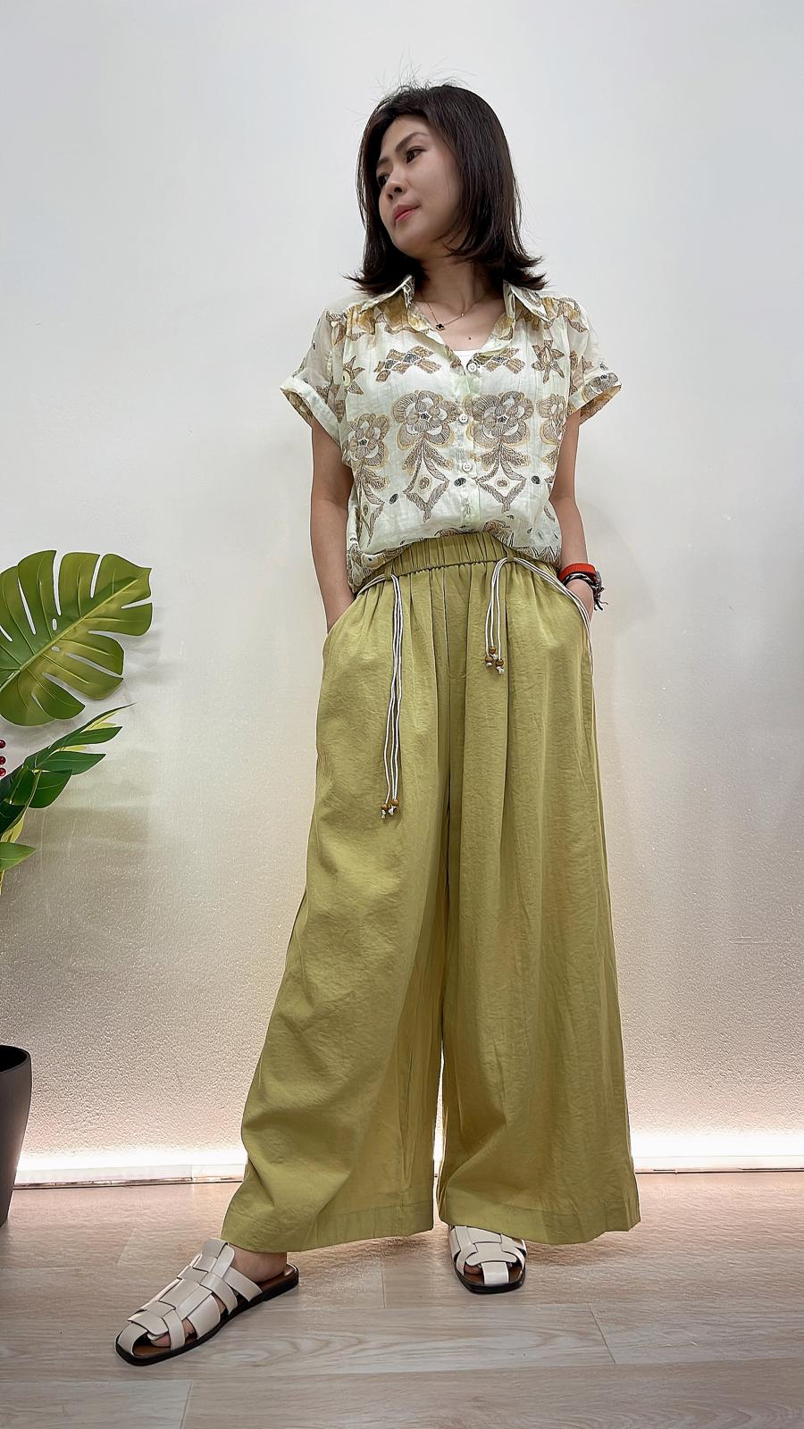 (D3938)Pattern Top