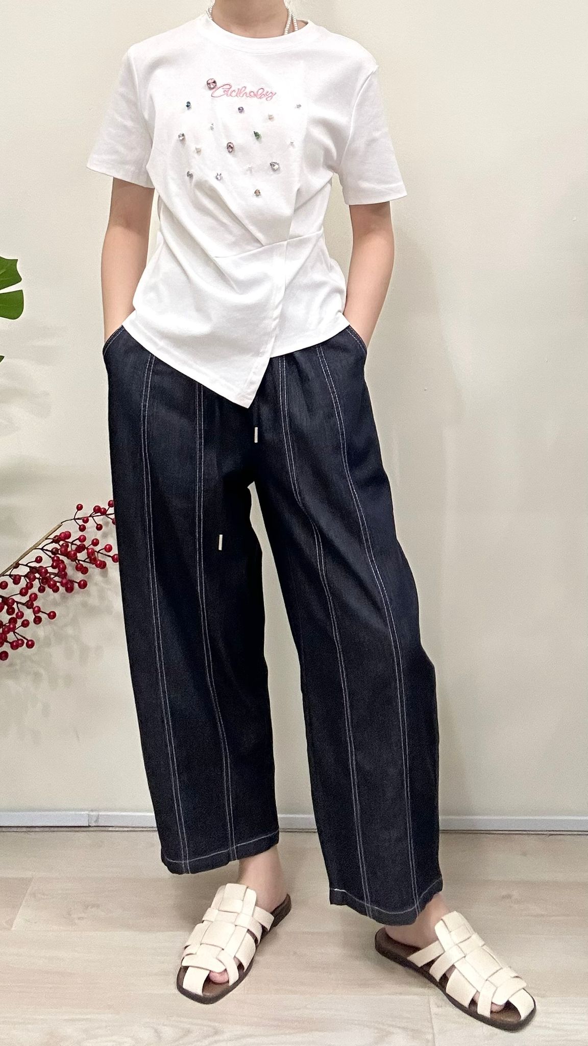 (D2145)Pants